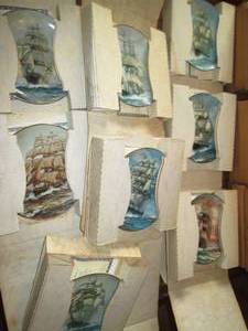 8pc Hand painted Display plates eac...