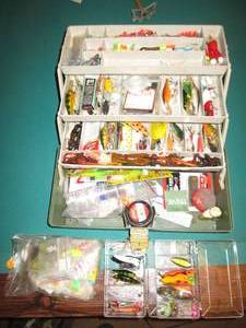 Tacklebox loaded to the hilt with a...