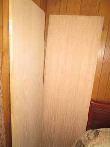 Pair of unfinished hollow core 30i...