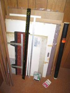 Stanley Max tool, Mat cutting supplies and accessories, misc household trim and more