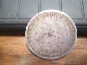1879 Morgan One dollar coin...