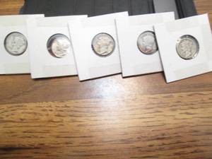 1940, 1928, 1906, 1929, 1941 Mercur...