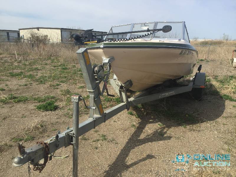 1974 Glastron Boat with Trailer