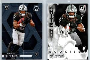 Ashton Jeanty Rookies - Two Card Lot