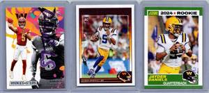 Jayden Daniels - Three Rookie Card Lot
