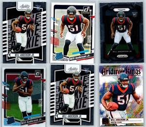Will Anderson Jr. Rookies - Six Card Lot
