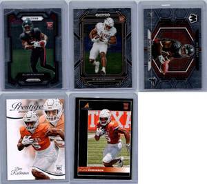 Bijan Robinson Rookies and College - Five Card Lot