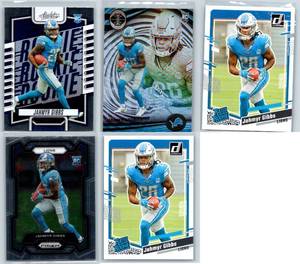 Jahmyr Gibbs Rookies - Five Card Lot