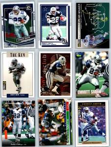Emmitt Smith - Nine Card Lot