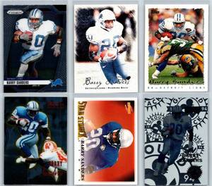 Barry Sanders - Six Card Lot