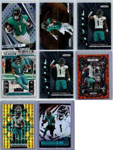 Travis Eitenne Jr RC, Inserts and Base - Eight Card Lot