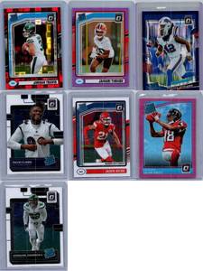Optic Rated Rookie Parallel Color - Seven Card Lot