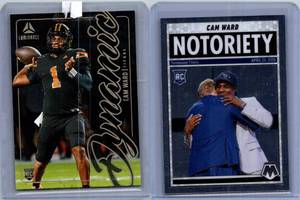 Cam Ward Rookies - Two Card Lot