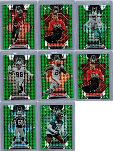 2024 Prizm Green Prizm - Eight Card Color Lot