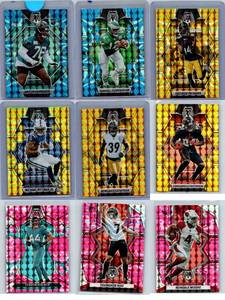Multi-Color Prizm Parallels - Nine Card Lot