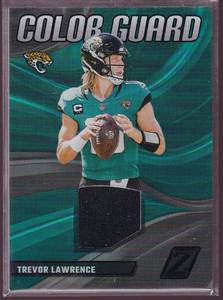 2023 Zenith Trevor Lawrence Jersey Card