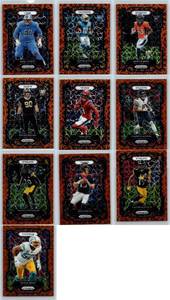 Prizm Orange Lazer - Ten Card Lot