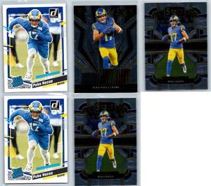 Puka Nacua Rookies - Five Card Lot