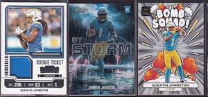 Quentin Johnston RC Jersey and RC Inserts