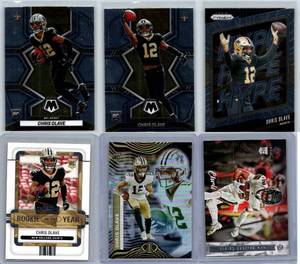 Chris Olave Rookies - Six Card Lot