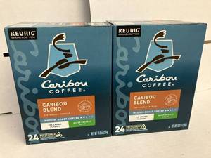 Caribou Blend Water Process Decaf K-Cups