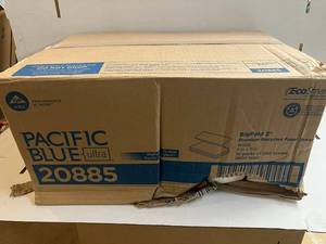 Premium White Folded Towels