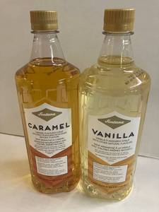 Caramel and Vanilla Syrups