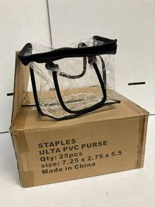 Small Clear PVC Bags