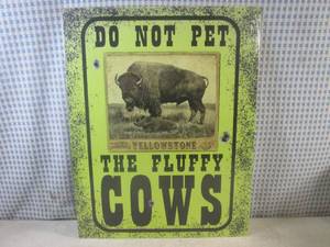 (FS) Do Not Pet The Fluffy Cows Tin...