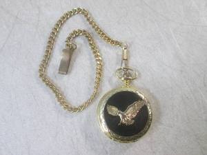(CNTR) Eagle Design Gold Tone Pocke...