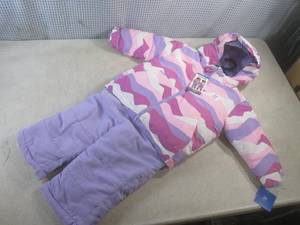 (RCK) Hurley Girls 2-Pc Snow Set S...