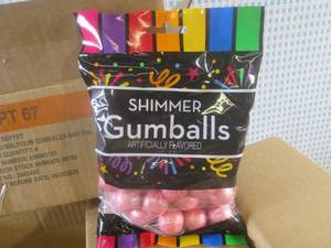 (B-1) 16 Bags of Shimmer Gumballs 4...