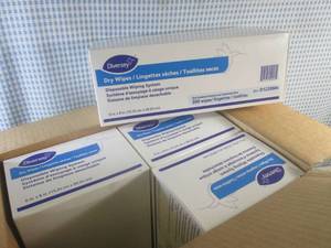 (A-3) 4 Boxes of Dry Wipes 500 per ...
