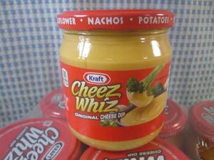 (C-2) 12 Jars of Kraft Cheez Whiz O...
