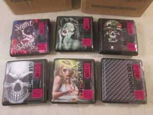 (BS) 12 USB Lighter Cigarette Cases...