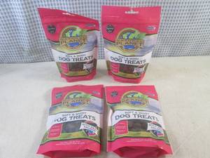 (CSB) 4 Bags of Salmon Flavor Dog T...