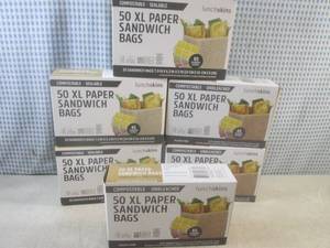 (CS) 6 - 50-Count XL Paper Sandwich...