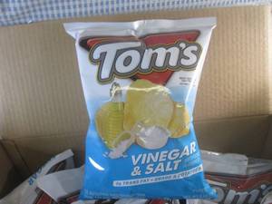 (C-1) 9 Bags of Toms Vinegar & Sal...