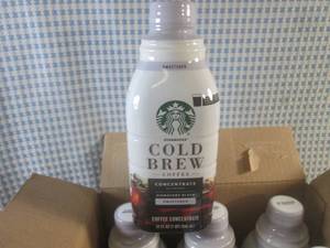 (B-4) 6 Bottles of Starbucks Cold B...