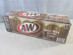 (A-4) 12-Pack of A&W Root Beer 12oz...