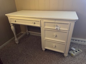 White Wooden Desk