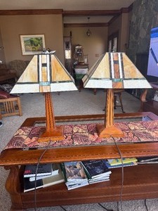 Set of 2 Mission Table Lamps