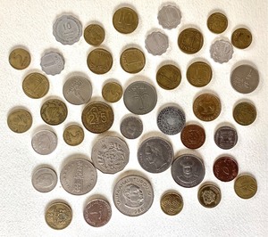 Group of Vintage Middle Eastern and African Coins