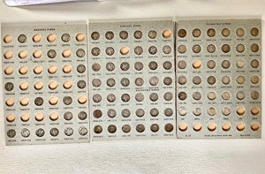 Album of 1918-1964 Silver Dimes