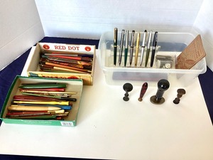 Large Group of Vintage Pens and Writing Accesssories