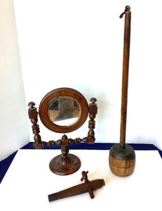 Trio of Antique and Vintage Woodenware #2