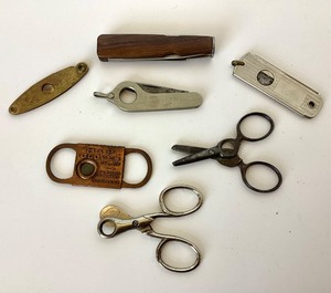 Collection of Antique Cigar Cutters