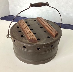 Antique Tin Foot Warmer