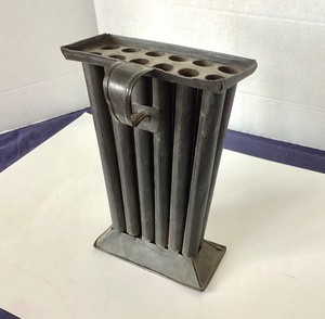 Antique Tin 12 Light Candle Mold