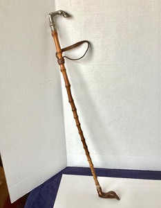 Antique Silver Hoof Handle Riding Crop